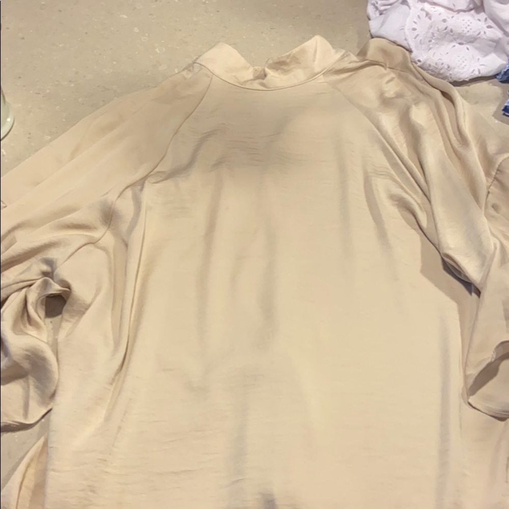 I’m fancy satin blouse